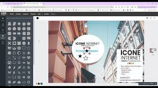 Configurateur enseigne drapeau par Icone Internet [upl. by Lemej]