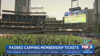 Padres Capping Membership Tickets [upl. by Irap]