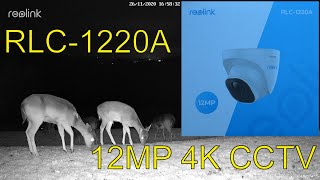 First Look at the New Reolink RLC 1220A 12MP 4K CCTV Camera  Brilliant [upl. by Dehlia808]