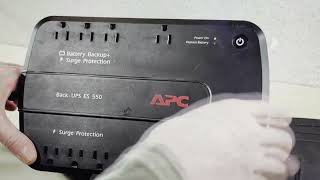 APC UPS How to Replace Battery RBC17 Not Charging [upl. by Vinny]