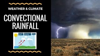 Convectional rainfall  diagram and explanation [upl. by Sev]