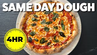 Same Day Pizza Dough Recipe [upl. by Ainotna]