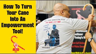 Cane Self Defense How To Turn Your Walking Cane Into An Empowerment Tool [upl. by Afas620]