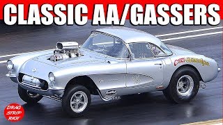 Ohio Outlaw AA Gassers Nostalgia Drag Racing Hot Rod Reunion [upl. by Trilbie]