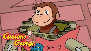 George the Robot Monkey 🐵 Curious George 🐵 Kids Cartoon 🐵 Kids Movies [upl. by Blackman724]