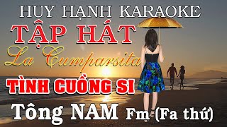 TẬP HÁT BÀI La CumparsitaTình Cuồng Si Tông NAM Fm HÒA TẤU [upl. by Doe]