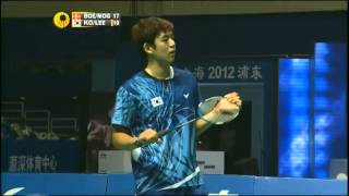 F  MD  MBoeCMogensen vs Ko SHLee YD  2012 China Open [upl. by Caassi]