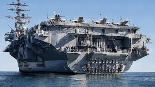 City At Sea Life Inside World’s Largest US Navy Aircraft Carrier  Full Documentary [upl. by Innob60]