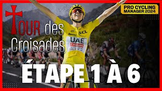 TOUR DES CROISADES sur PCM 2024  ETAPE 1 A 6 [upl. by Eedna]