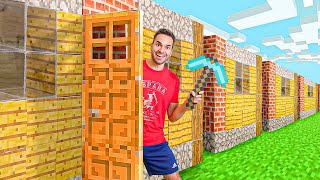 HO FINITO LA CASA DI MINECRAFT NELLA VITA REALE [upl. by Schalles]