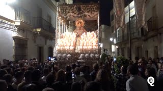 Reina del Transporte con la BM Mercedes de Bollullos en calle Merced  Magna Mariana Jerez 2024 [upl. by Bernice]