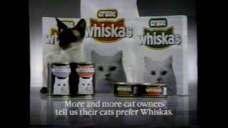 1989 Crave Whiskas quotIts no ordinary cat foodquot TV Commercial [upl. by Legim651]