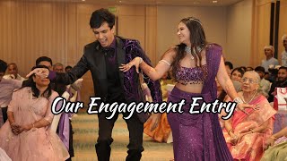 Our engagement entry  Dance Video  Bollywood Style  Surprise [upl. by Cattima]