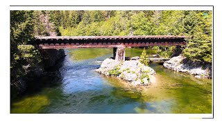 Hiking in Kitimat BC Canada Hirsch Creek Trail [upl. by Zurkow903]