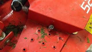 2017 Gravely ZTHD deck rattle  Fixed [upl. by Pol]