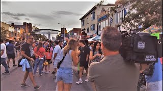 Experience Taste of the Danforth Popular Toronto Greektown Street Festival Returns 2023 [upl. by Ahsuoj]