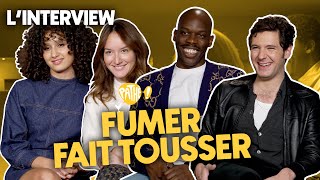 LINTERVIEW  Léquipe de FUMER FAIT TOUSSER Vincent Lacoste Anaïs Demoustier [upl. by Harias]