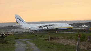 Antonov am Flughafen KölnBonn [upl. by Aiket255]