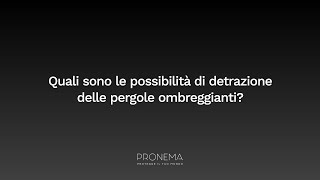 Detrazione pergole come beneficiare di ecobonus e bonus casa [upl. by Obed309]