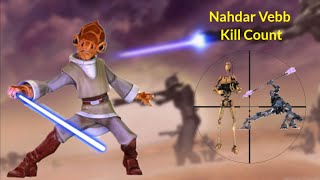 Star Wars Nahdar Vebb Kill Count [upl. by Ahsinat]