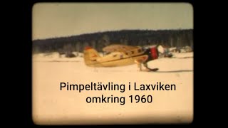 Pimpeltävling i Laxviken omkring 1960 [upl. by Kesley973]