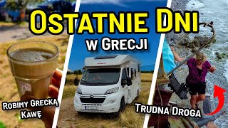 Ostatnie Dni  Kemping Stomio i Sylvia Trudna Droga Plażą Robimy Grecką Kawę  Kamperem do Grecji [upl. by Hayley]