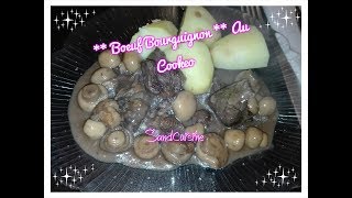 BOEUF BOURGUIGNON  au cookeo [upl. by Tommi]