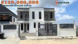 INSIDE THIS 120000000 MILLION NAIRA 150000 4 BEDROOM DETACHED DUPLEX IN LEKKI LAGOS NIGERIA [upl. by Sisson]