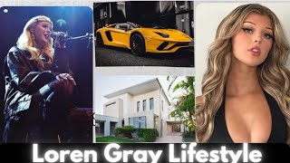 Loren Gray Lifestyle American Singer Boyfriend 2024 Biography Net Worth Hobbies  Age Facts [upl. by Naryt916]