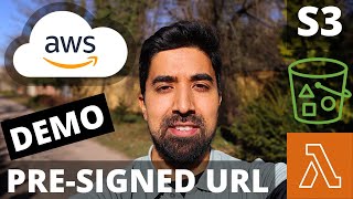 Generate AWS S3 presigned Url with Lambda  Demo [upl. by Kannav]