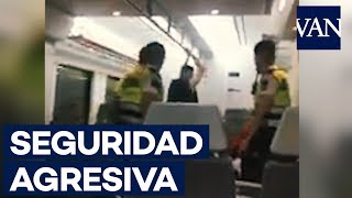 La seguridad de RENFE INSULTA a unas ADOLESCENTES [upl. by Ideih999]