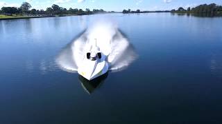 Spirit of Australia II testing on the Manning River 2017 [upl. by Nelle]