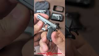 Mini keychain size gun replica in India ft Glock Beretta and colt 1911shorts [upl. by Isdnil672]