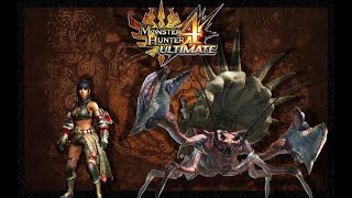 Monster Hunter 4 Ultimate  Part 51 Daimyo Hermitaur [upl. by Rochemont]