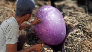 Where are amethyst gems found  Lots of gems on My New Fraser mountain Claim gemstone hunting [upl. by Lenny]