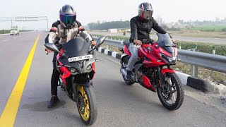 Pulsar RS200 vs Pulsar F250  Still the Fastest Pulsar Yet [upl. by Esbensen284]