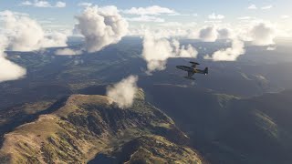 First look at the Mach Loop in the Inibuilds Lockheed T33 Shooting Star in Flight Simulator 2024 [upl. by Radman]