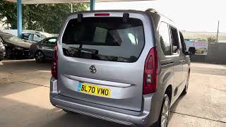 Vauxhall Combo Life 15 Turbo D Elite Auto Euro 6 sa 5dr  7 Seat Grey BL70VMO [upl. by Rodmann66]