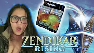 Zendikar Rising Collector Booster Box Opening Raiders Of The Lost Box Toppers [upl. by Anytsirhc195]