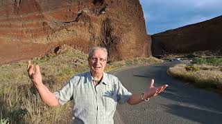 The Big Lapilli Quarry at Mna Taco Tenerife mining tenerife volcano rocks naturaldisaster [upl. by Aivilo]