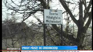 Un preot din judeţul Sibiu şia făcut o vilă can reviste în timp ce casa parohială a ajuns o [upl. by Rama605]