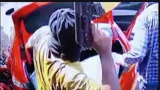 WATCH HOW ARMED ROBBERS ATTACKED PEOPLE AT ADABRAKA MARKET TODAY [upl. by Aiblis]