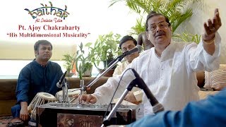 30th Baithak  Pt Ajoy Chakrabarty  English Subtitles [upl. by Tish]