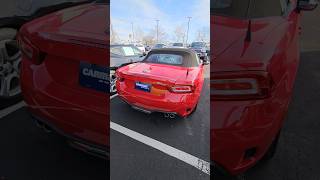 2018 Fiat 124 Spider Abarth Convertible Quick Walk Around HD POV Shorts  Don Alpha Cleat [upl. by Trebled175]