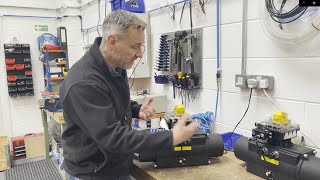 Keystone F89 Actuator with Westlock K20 Electropneumatic Positioner  Behind the Scenes at VPS 41 [upl. by Fiedling]