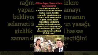 GÜLBEN ERGENDEN ADALET BAKANINA ÇAĞRI quotNARİNİN KTİLLERİNİ VE SEBEBİNİ BİLMEK İSTİYORUZquot [upl. by Waki]