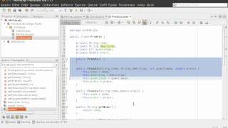 Criando classes de modelo consturores e encapsulamento com Java [upl. by Boucher216]