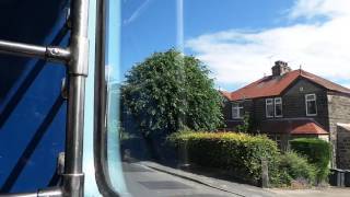 Preserved Bradford City Transport AEC Regent 220 6220 KW very slow climb [upl. by Limaa]