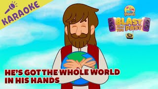 He’s Got The Whole World in His Hands Karaoke Version  3 Little Words  Blast From The Past [upl. by Adnih]