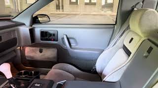 1986 PONTIAC FIERO GT INTERIOR [upl. by Maida]